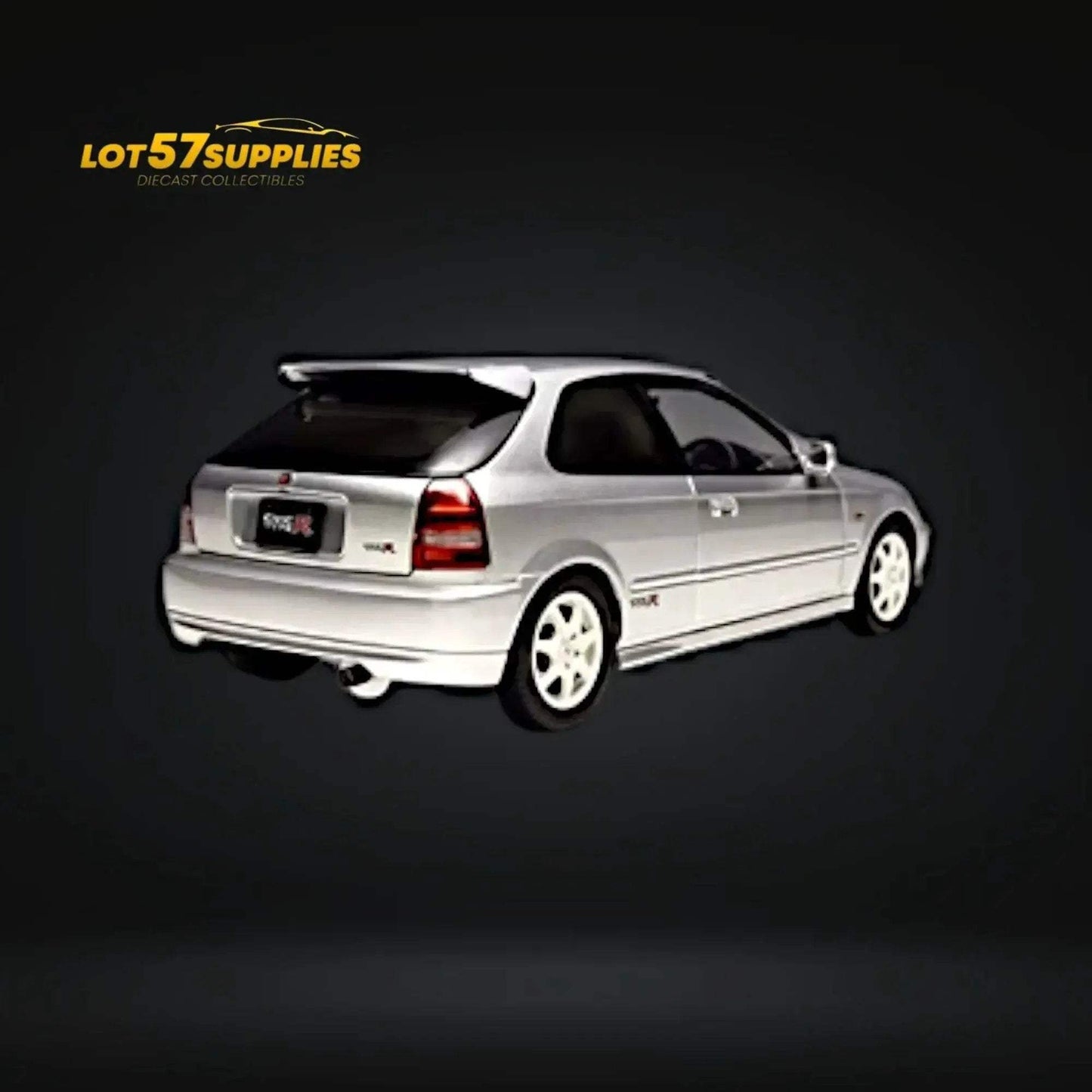MOTORHELIX Honda Civic Type-R EK9-120 SILVER 1:18 - ToylandEU