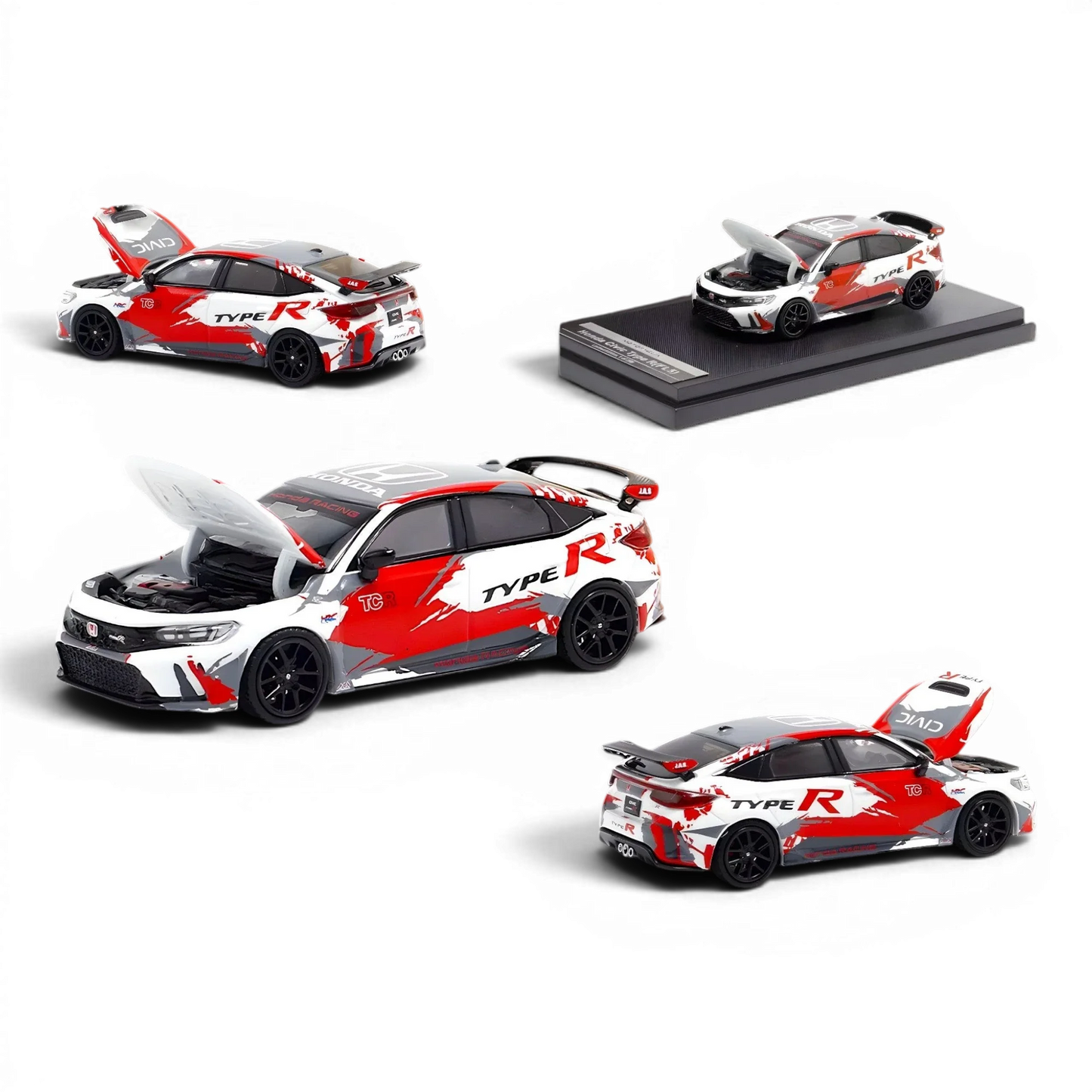  MOTORHELIX Honda Civic Type R FL5 TRC Livery 1:64 
