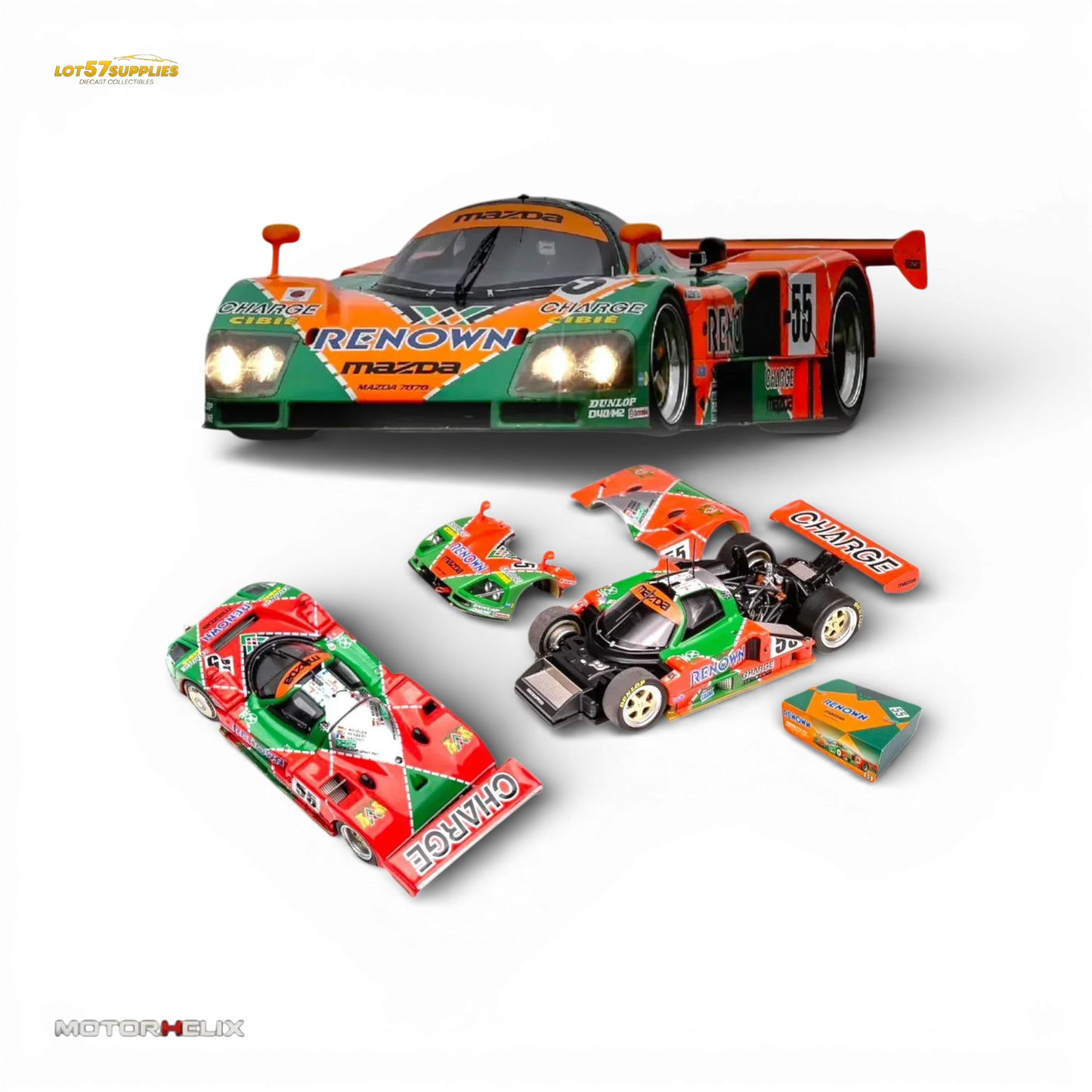 Limited Le Mans Mazda 787B 1:64 Diecast Premium Edition - ToylandEU