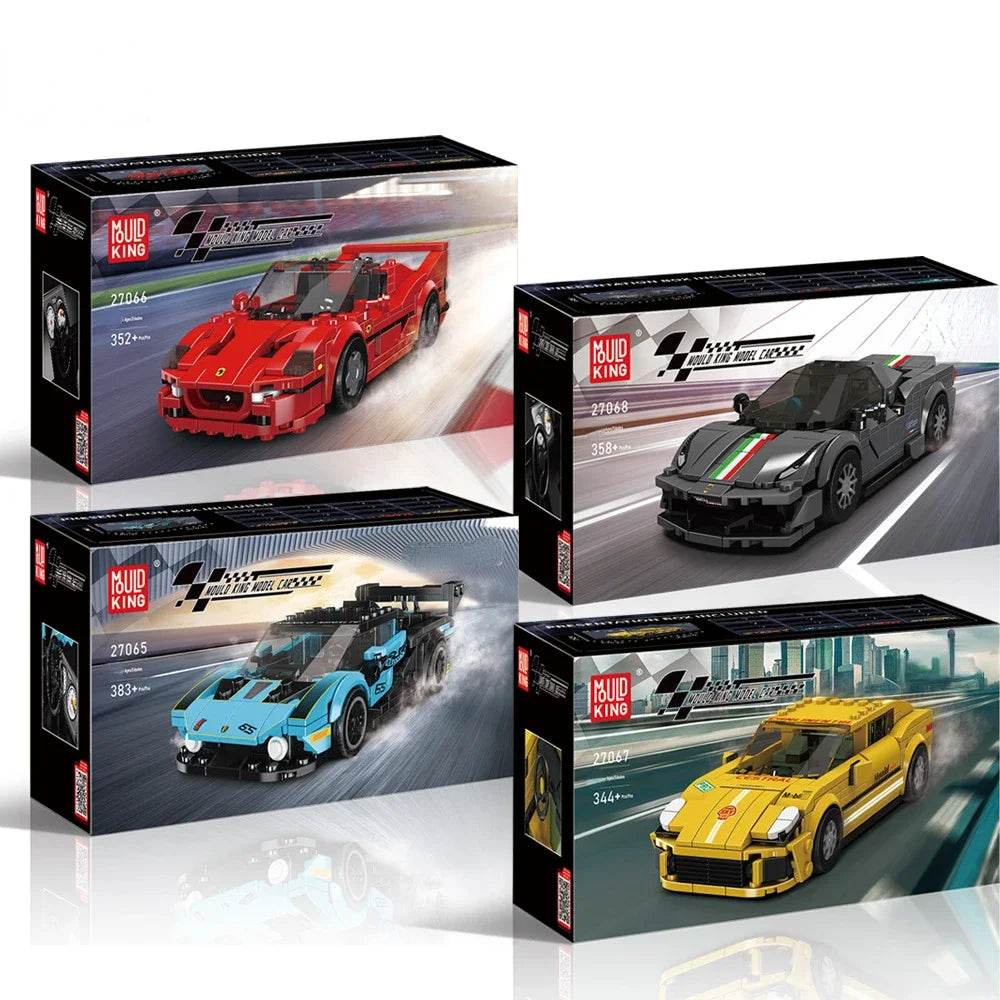 MOULD KING MOC Roadster Model Smart Car DIY Building Blocks - ToylandEU