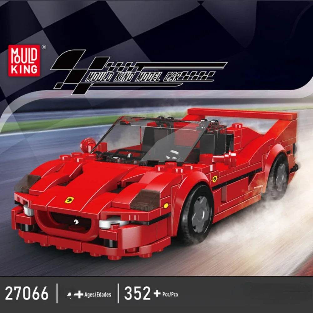 MOULD KING MOC Roadster Model Smart Car DIY Building Blocks - ToylandEU