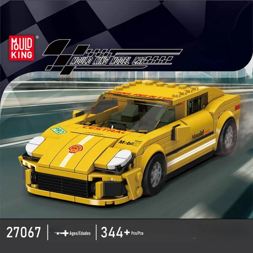 MOULD KING MOC Roadster Model Smart Car DIY Building Blocks - ToylandEU