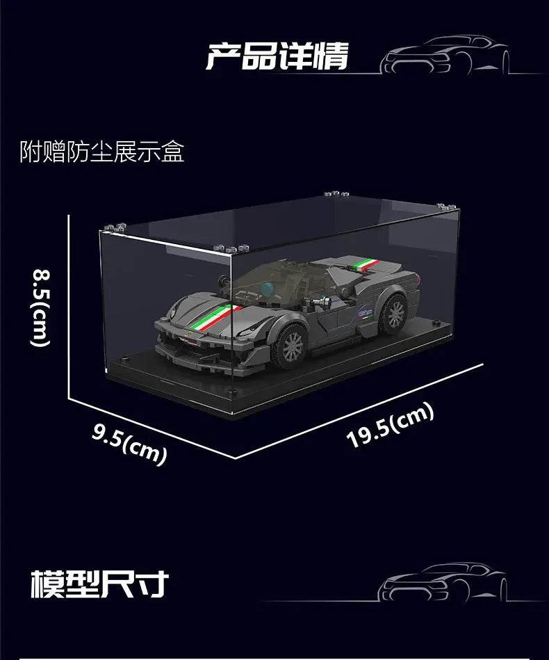 MOULD KING MOC Roadster Model Smart Car DIY Building Blocks - ToylandEU