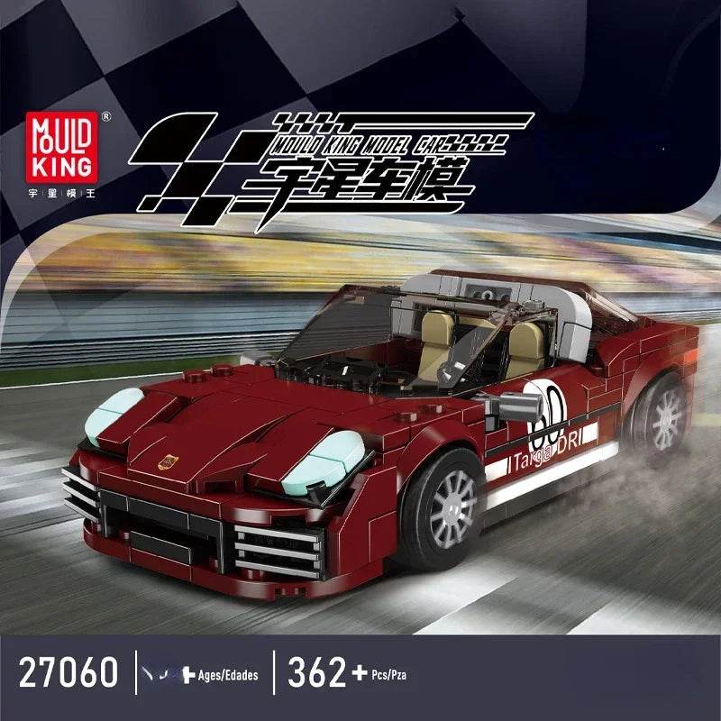 MOULD KING MOC Roadster Model Smart Car DIY Building Blocks - ToylandEU