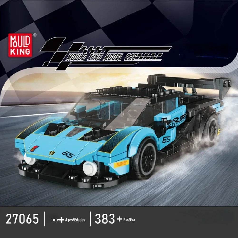 MOULD KING MOC Roadster Model Smart Car DIY Building Blocks - ToylandEU