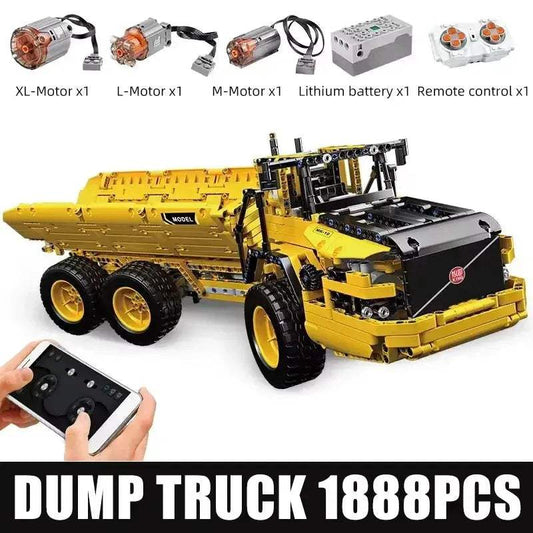  MOULD KING RC Dump Truck App Controlled Educational Toy -  ToylandEU™