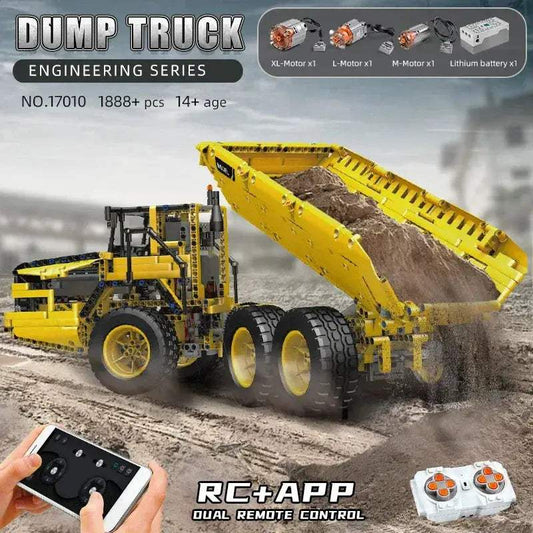  MOULD KING RC Dump Truck App Controlled Educational Toy -  ToylandEU™