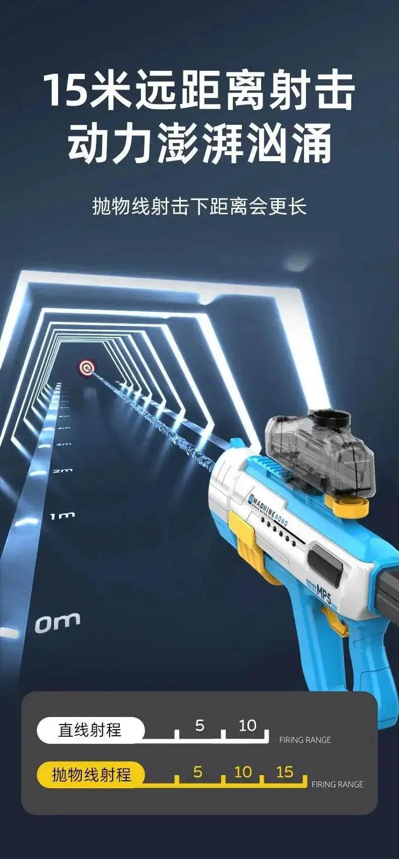  MP5 Shark Water Gun Toys Full Automatic Electric Fun -  ToylandEU™