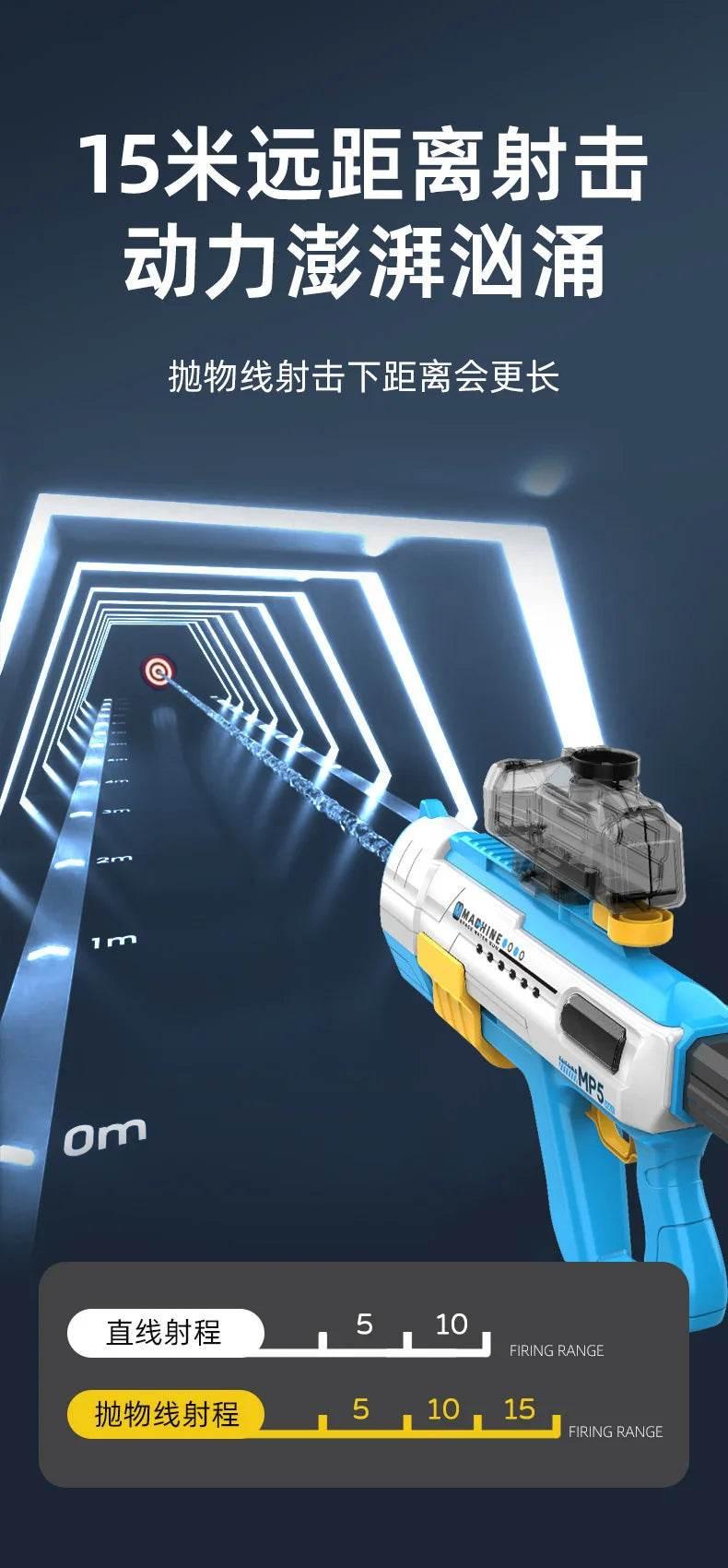 MP5 Shark Water Gun Toys Full Automatic Electric Water Guns - ToylandEU