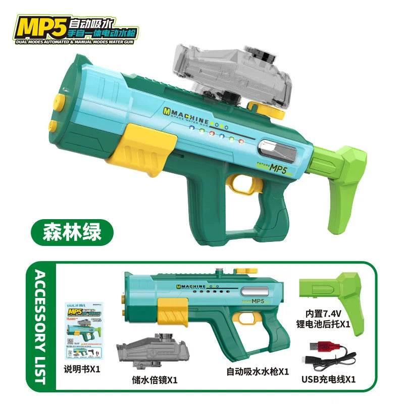 MP5 Shark Water Gun Toys Full Automatic Electric Water Guns - ToylandEU