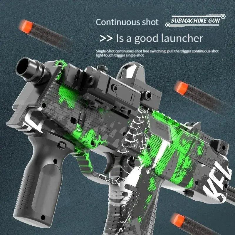  MP9 Foam Dart Blaster Toy Gun Outdoor Safe Battle Pro -  ToylandEU™
