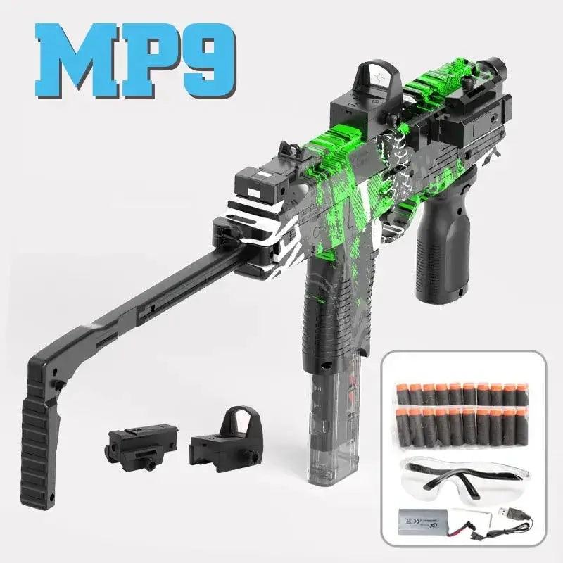  MP9 Foam Dart Blaster Toy Gun Outdoor Safe Battle Pro -  ToylandEU™