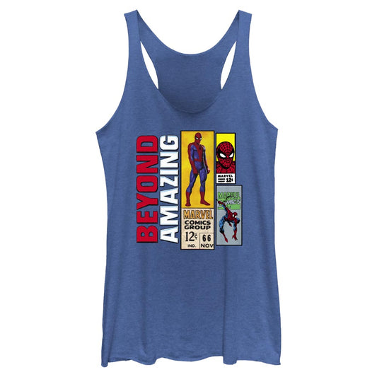 Junior's Marvel Spider-Man Beyond Amazing SPIDEY TWELVE CENTS Tank Top