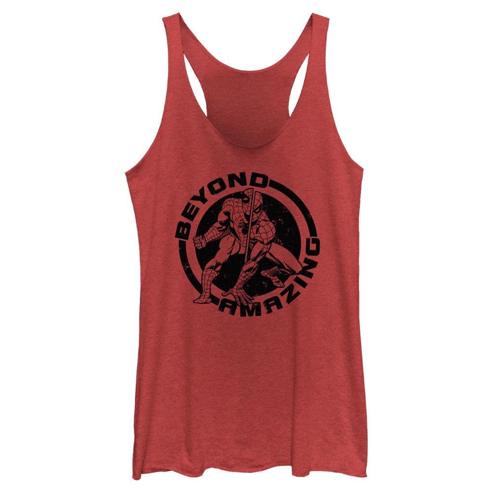 Junior's Marvel Spider-Man Beyond Amazing CIRCLE BEYOND AMAZING Tank Top