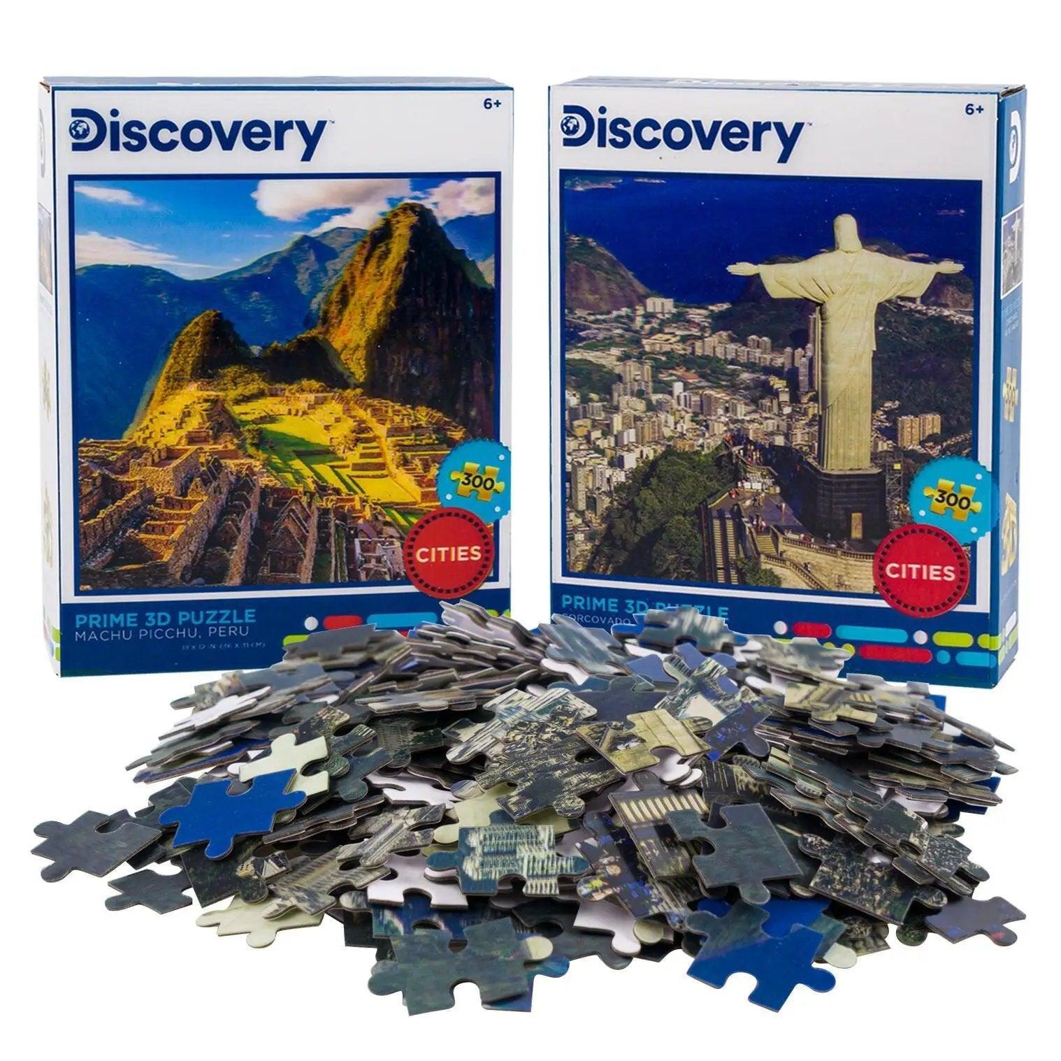  Machu Picchu And Rio 3D Lenticular Jigsaw Puzzles Set 2 -  ToylandEU™