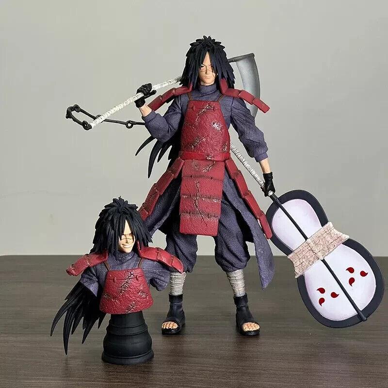  Madara Uchiha Naruto Figure Mangekyo Sharingan 27cm PVC 