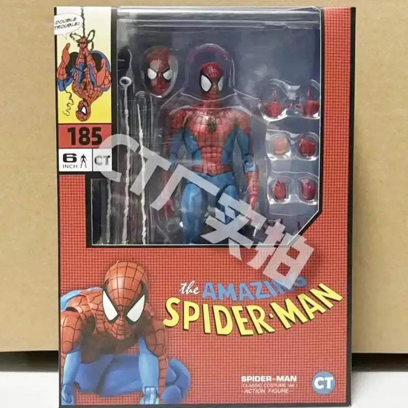 Mafex Miles Morales Spider Man Action Figure 15cm Posable - ToylandEU
