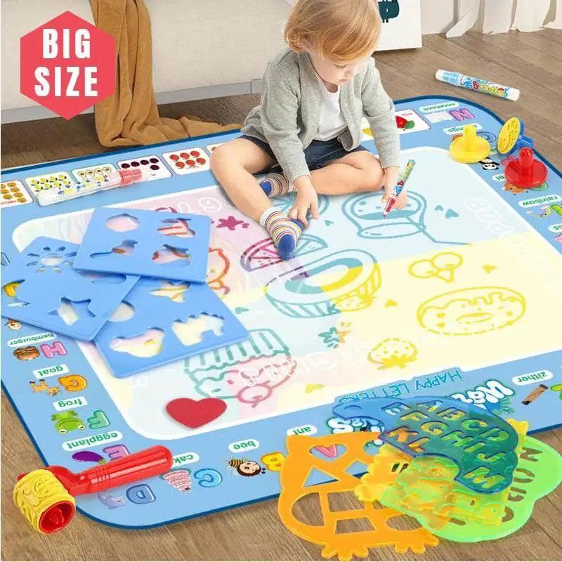  Magic Aqua Mat Doodle Set with Magic Pens - Educational Drawing Toy  -  ToylandEU™
