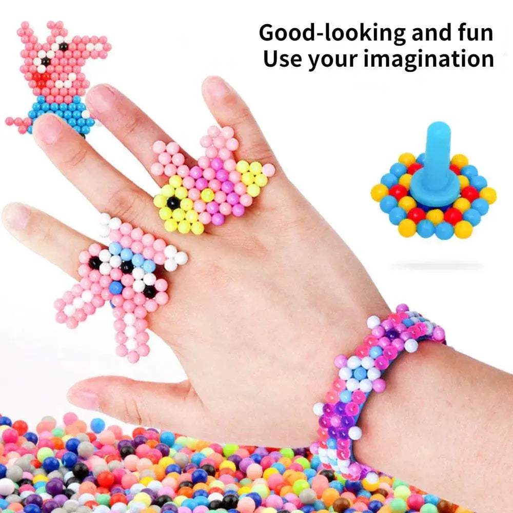 Magic Beads DIY Craft Kit With 1000 Beads For Kids - ToylandEU