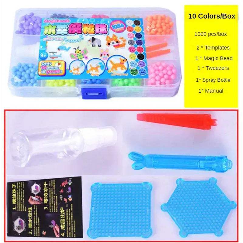 Magic Beads DIY Craft Kit With 1000 Beads For Kids - ToylandEU