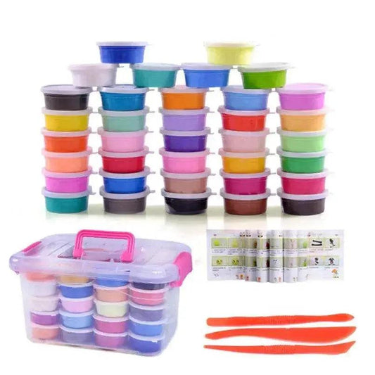  Magic Clay and Slime Modeling Kit with Over 24 Colors - DIY Children's  -  ToylandEU™