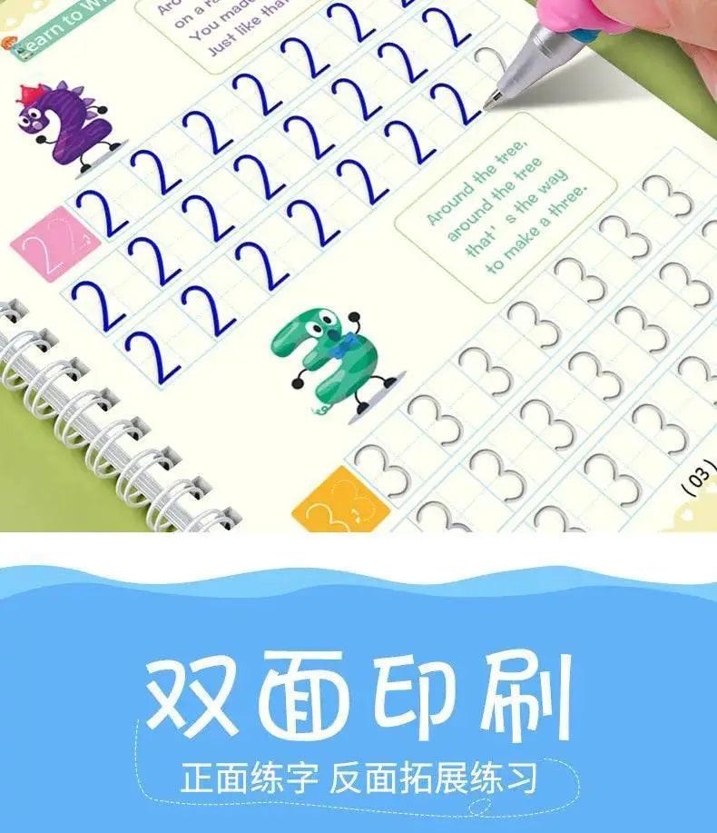  Magic Copybook Montessori Reusable Drawing Toy For Kids Pen Control Training And Educational Sticker -  ToylandEU™