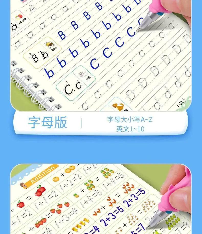  Magic Copybook Montessori Reusable Drawing Toy For Kids Pen Control Training And Educational Sticker -  ToylandEU™