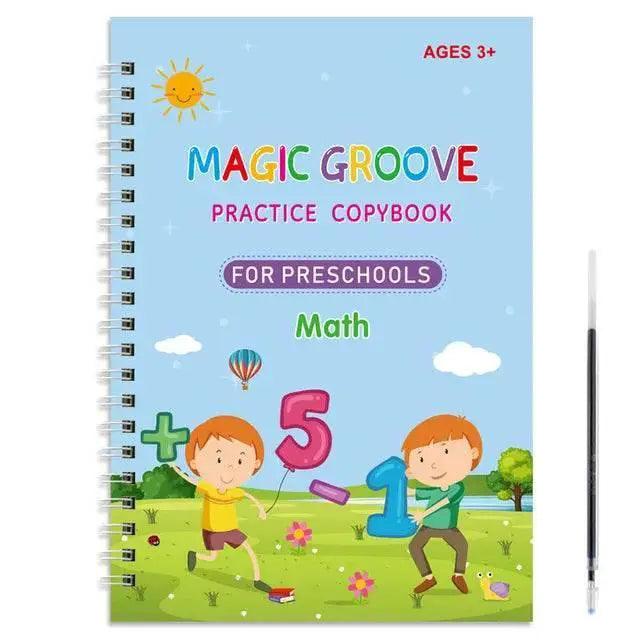  Magic Copybook Montessori Reusable Drawing Toy For Kids Pen Control Training And Educational Sticker -  ToylandEU™