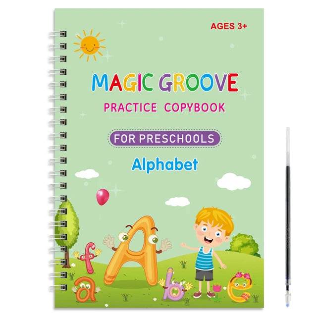 Magic Copybook Drawing Toys for Kids Montessori Reusable Pen Control Training and Educational Learning Sticker Toy - ToylandEU
