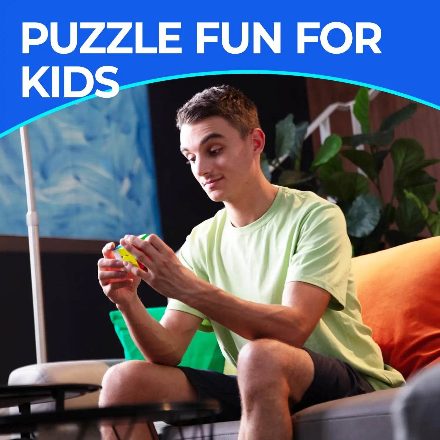 Magic Cube Professional 3×3 Speed Puzzle Rechargeable Game - ToylandEU