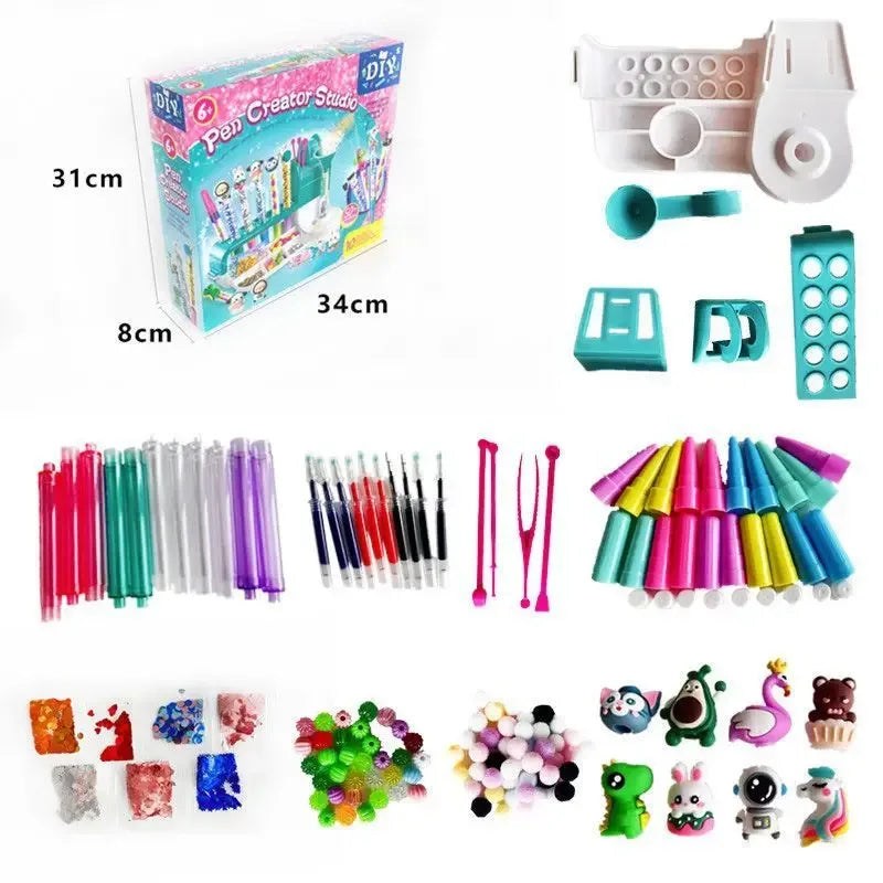 Magic Sand Pen DIY Craft Set for Kids STEM Learning - ToylandEU