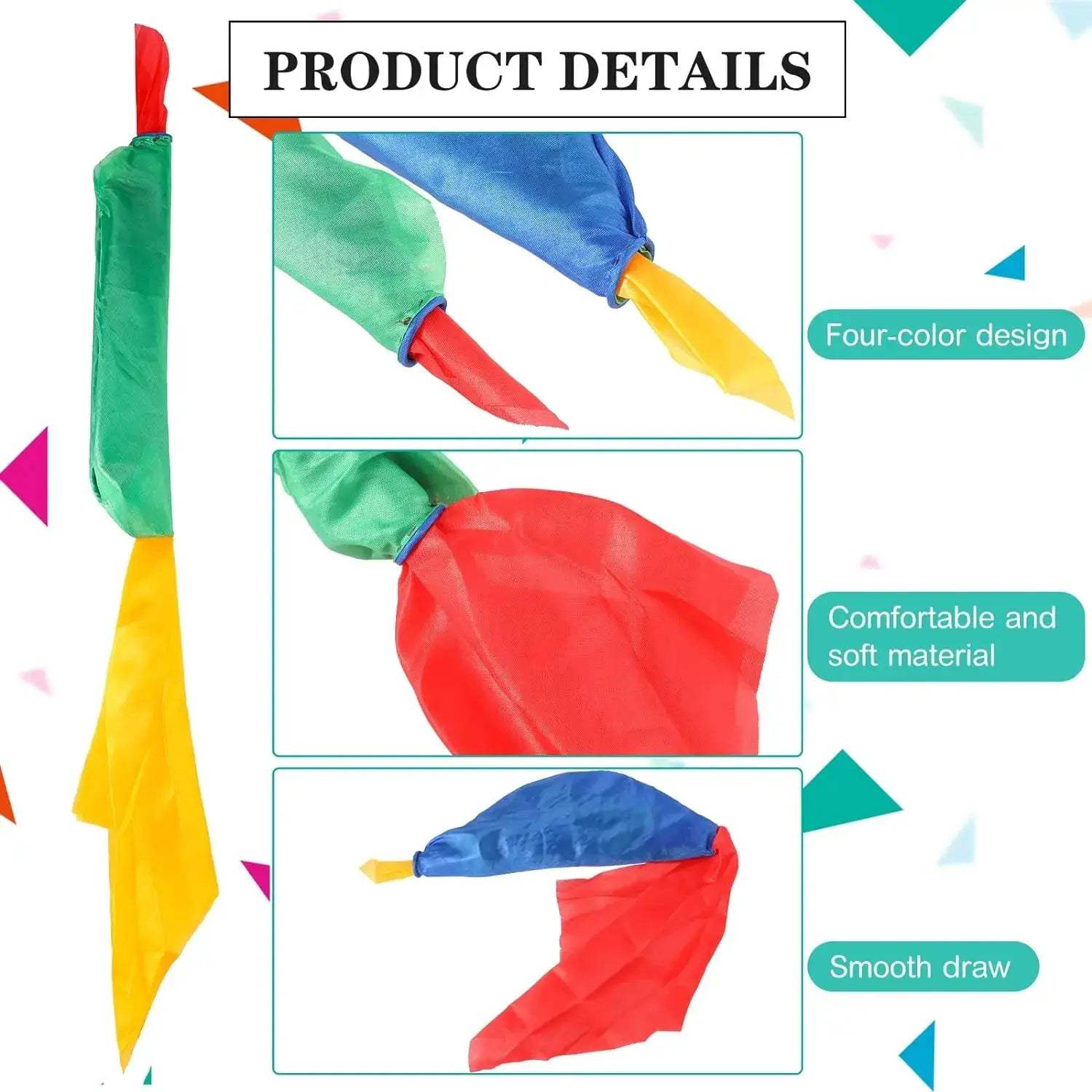 Magic Scarf Color Changing Hanky Props For Street Magic Tricks - ToylandEU