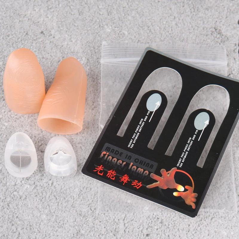 Magic Trick Fingers | LED Battery Powered | Thumbs | 2 Pack