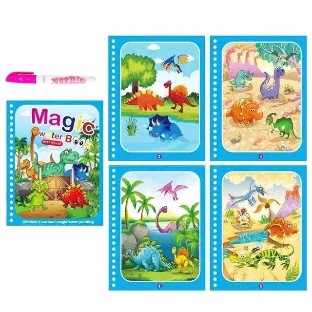 Magic Water Drawing Book For Toddlers Educational Montessori Toys - ToylandEU