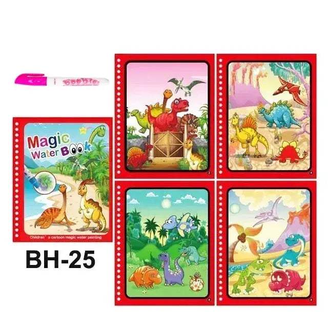 Magic Water Drawing Book For Toddlers Educational Montessori Toys - ToylandEU