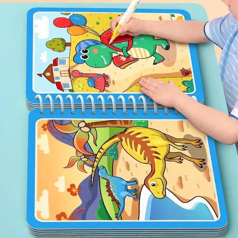  Magic Water Drawing Book For Toddlers Montessori Toy -  ToylandEU™