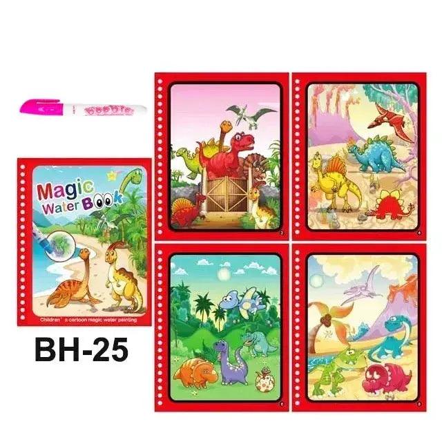  Magic Water Drawing Book For Toddlers Montessori Toy -  ToylandEU™