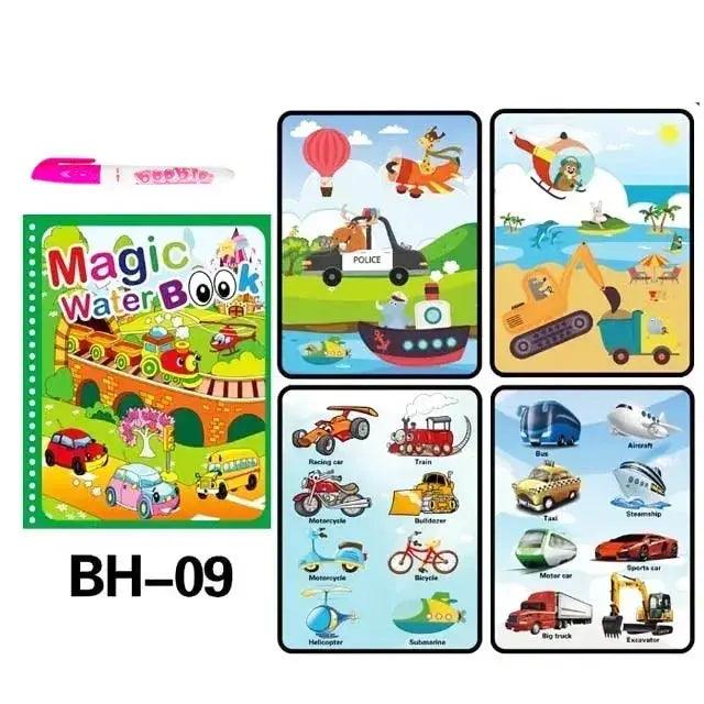  Magic Water Drawing Book For Toddlers Montessori Toy -  ToylandEU™