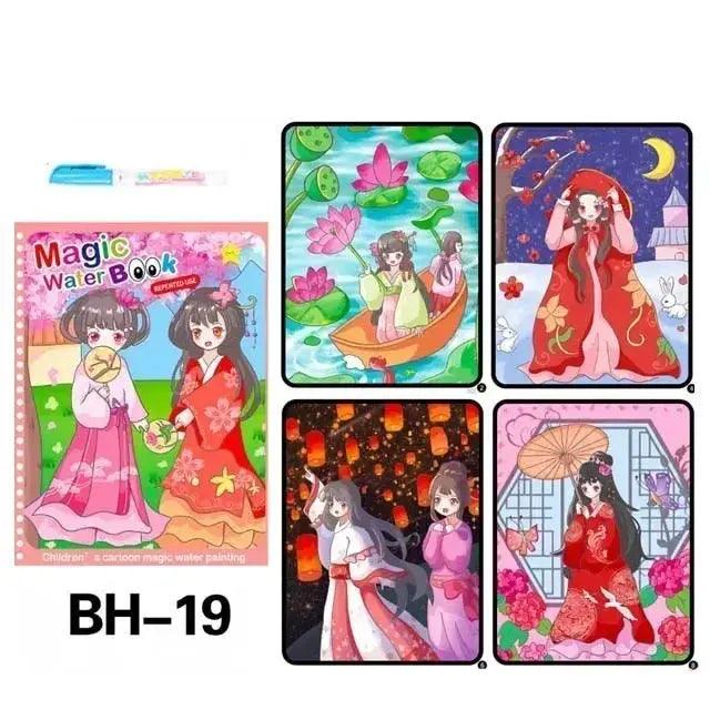  Magic Water Drawing Book for Kids With Reusable Pen -  ToylandEU™