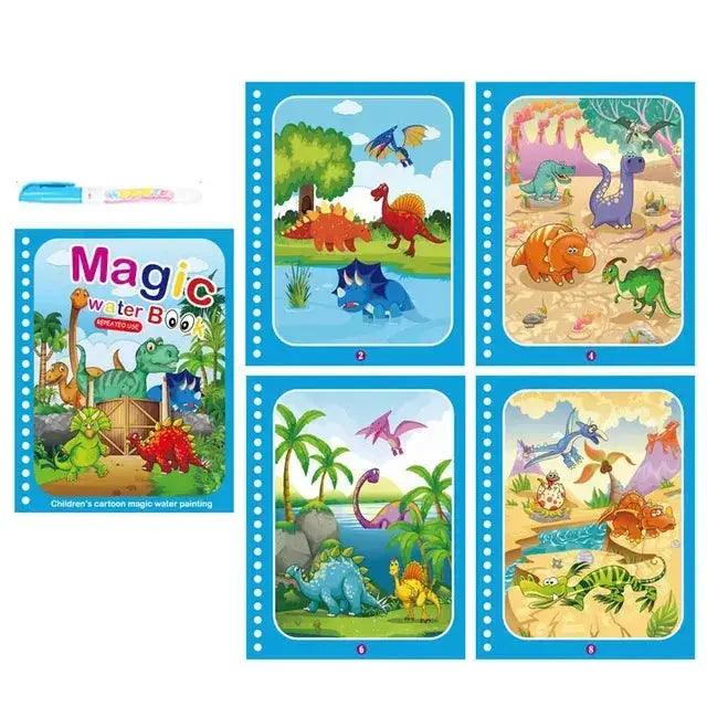  Magic Water Drawing Book for Kids With Reusable Pen -  ToylandEU™