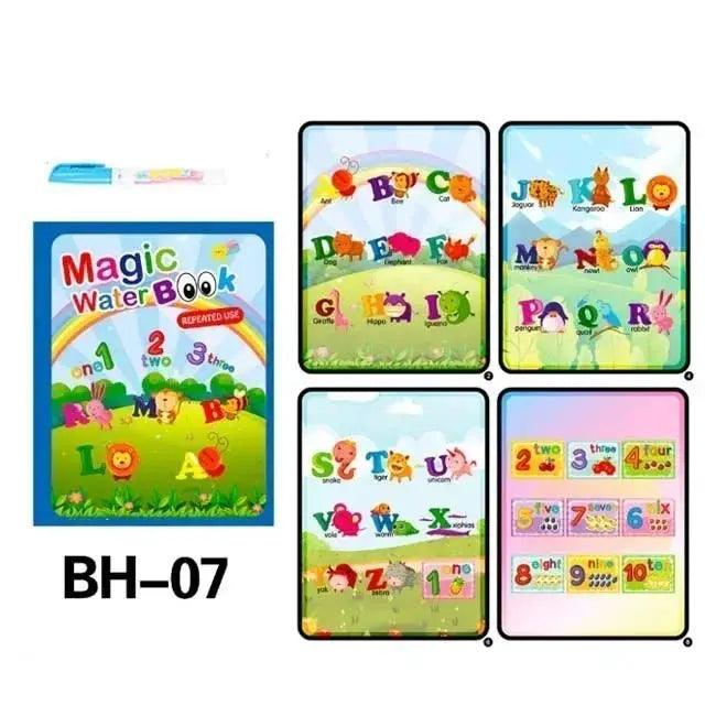  Magic Water Drawing Book for Kids With Reusable Pen -  ToylandEU™