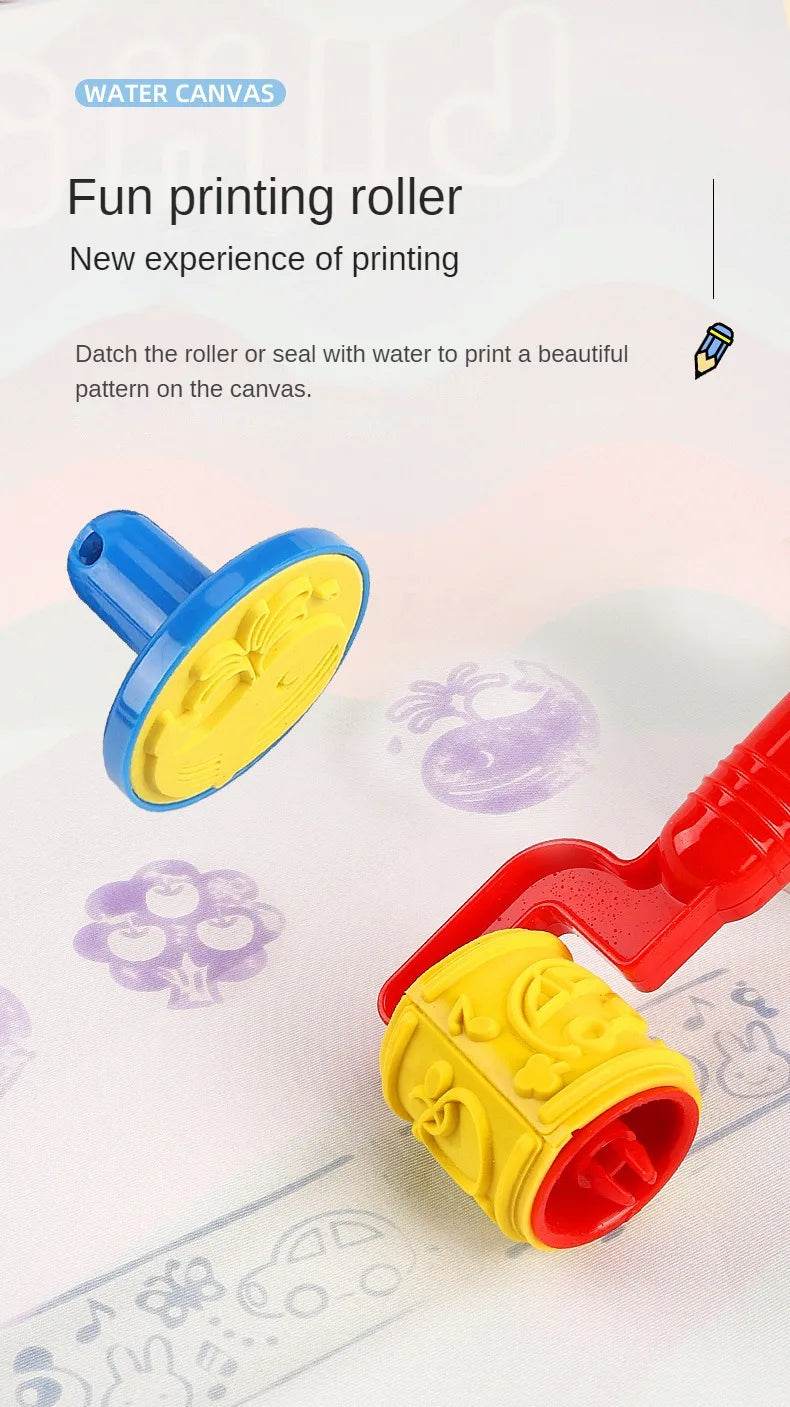 100x80CM Magic Water Drawing Mat Coloring Doodle Kids Gifts - ToylandEU