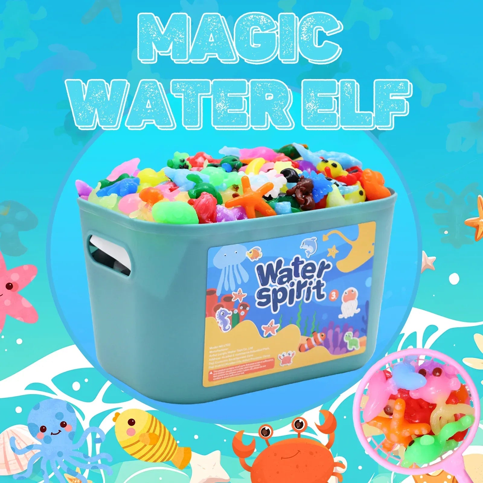 Magic Water Gel Toy Kit For Safe DIY Squishy Crafts - ToylandEU