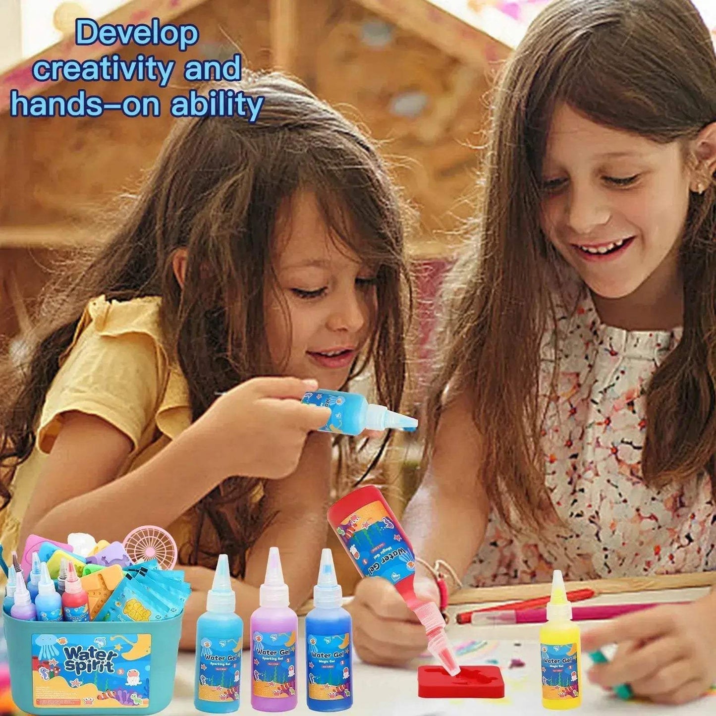  Magic Water Gel Toy Kit Non Toxic Safe DIY Squishy -  ToylandEU™