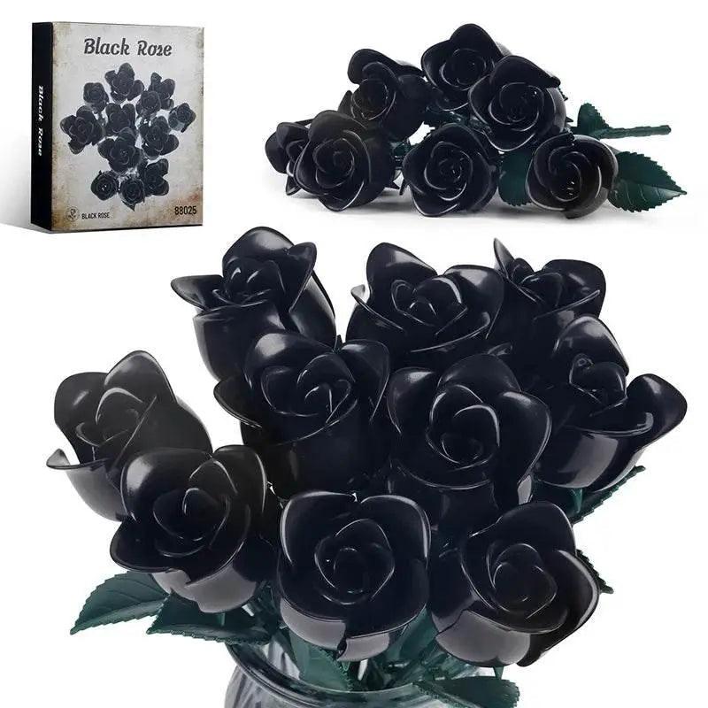  Magical 18Pc Black Rose Blocks Bouquet Toyland EU -  ToylandEU™