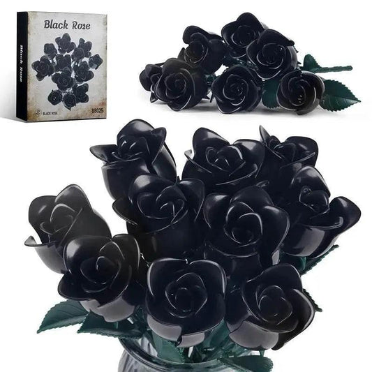  Magical 18Pc Black Rose Blocks Bouquet Toyland EU -  ToylandEU™