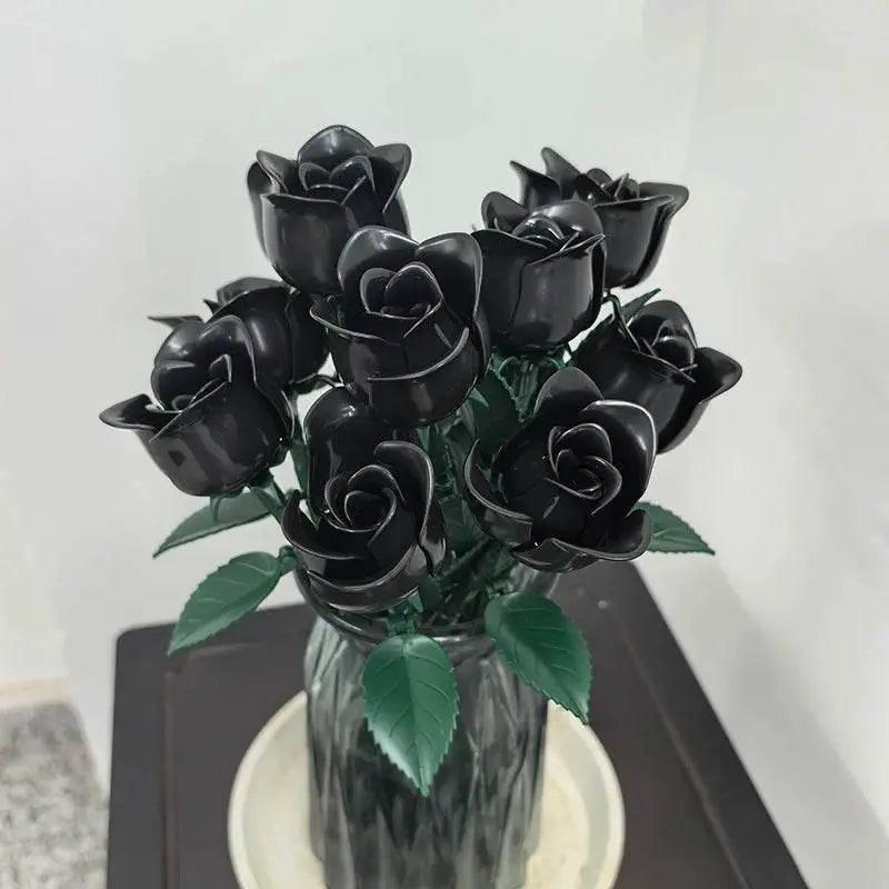  Magical 18Pc Black Rose Blocks Bouquet Toyland EU -  ToylandEU™