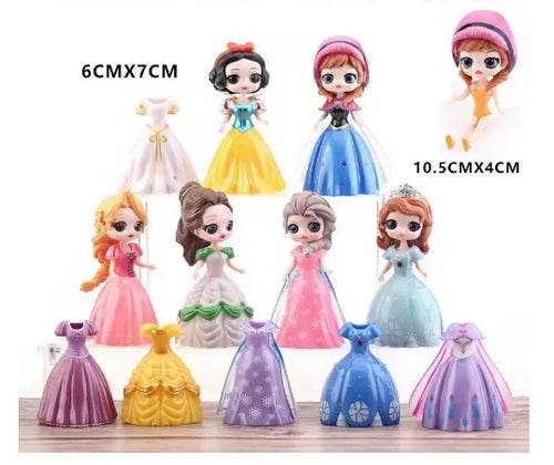 Magical 24-Piece Princess Figurine Collection: Alice to Rapunzel - ToylandEU