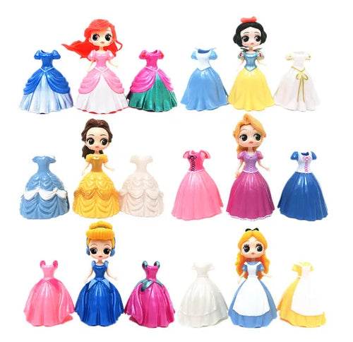 Magical 24-Piece Princess Figurine Collection: Alice to Rapunzel - ToylandEU