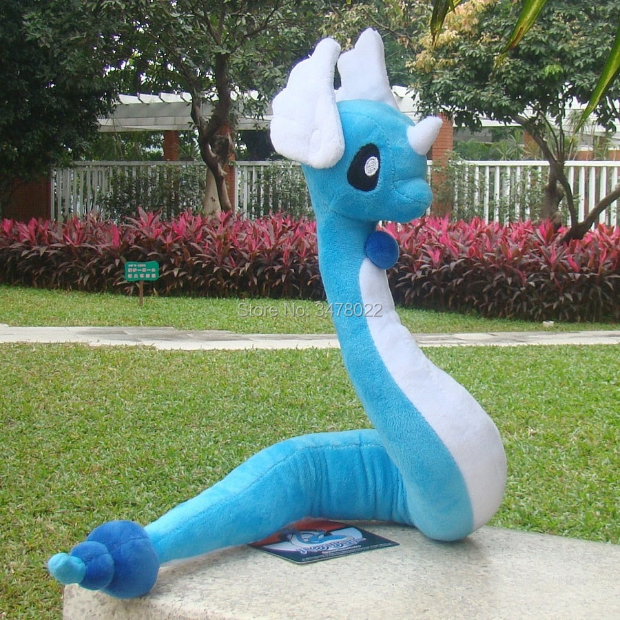 Magical 26" Dragonair Plush Toy - Soft Hakuryu Stuffed Dragon Companion - ToylandEU